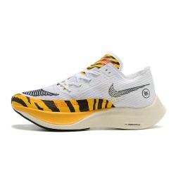 Nike ZoomX VaporFly NEXT Unisex Running Shoes White Orange  