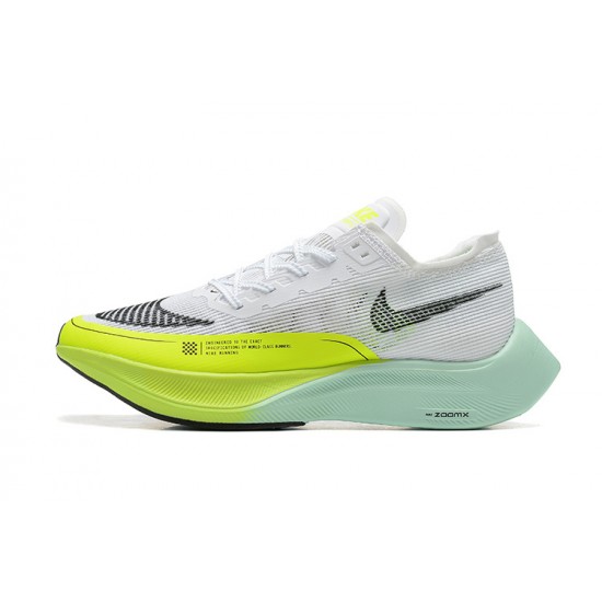 Nike ZoomX VaporFly NEXT Unisex Running Shoes White Yellow