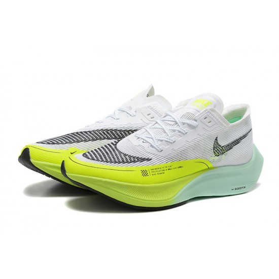 Nike ZoomX VaporFly NEXT Unisex Running Shoes White Yellow