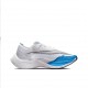 Nike ZoomX VaporFly NEXT Unisex Running Shoes White and Blue