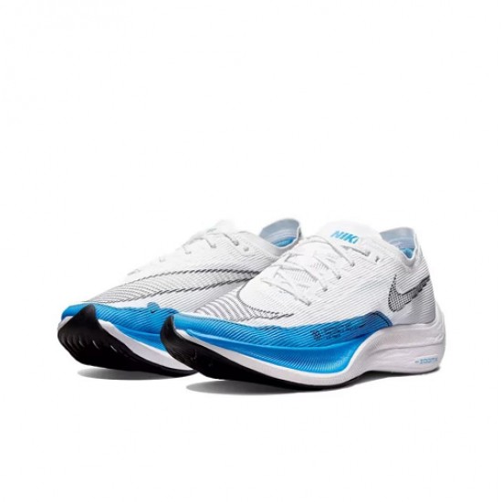 Nike ZoomX VaporFly NEXT Unisex Running Shoes White and Blue