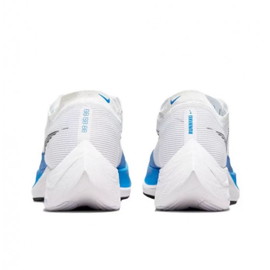 Nike ZoomX VaporFly NEXT Unisex Running Shoes White and Blue