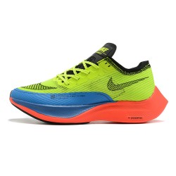 Nike ZoomX VaporFly NEXT Unisex Running Shoes Yellow Blue  