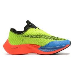 Nike ZoomX VaporFly NEXT Unisex Running Shoes Yellow Blue  