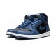 Nike Air Jordan 1 High OG Dark Marina Blue Mens 555088-404 Shoes