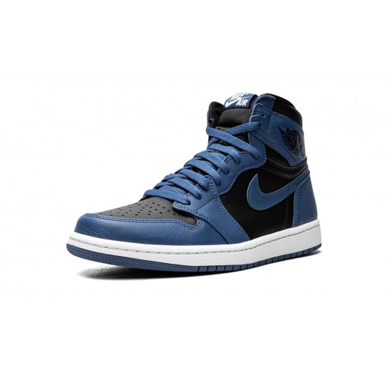 Nike Air Jordan 1 High OG Dark Marina Blue Mens 555088-404 Shoes