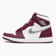 Air Jordan 1 High OG "Bordeaux" 555088-611 Women And Men Shoes