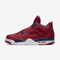 Air Jordan 4 SE "Fiba"  Red Blue Men Women AJ4 Shoes CI1184-617