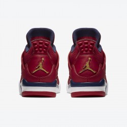 Air Jordan 4 SE "Fiba"  Red Blue Men Women AJ4 Shoes CI1184-617