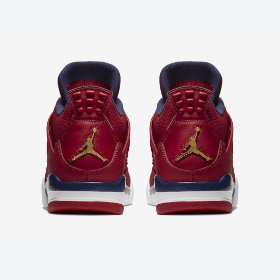 Air Jordan 4 SE Fiba  Red Blue Men Women AJ4 Shoes CI1184-617