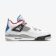 Air Jordan 4 "What The" Blue Red Men Women AJ4 Shoes CI1184-146