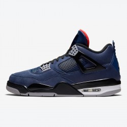 Air Jordan 4 "Winterized Loyal Blue" Black Men Women AJ4 Shoes CQ9597-401