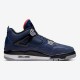 Air Jordan 4 Winterized Loyal Blue Black Men Women AJ4 Shoes CQ9597-401