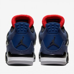 Air Jordan 4 "Winterized Loyal Blue" Black Men Women AJ4 Shoes CQ9597-401